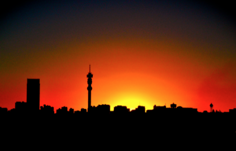 Johannesburg sunset