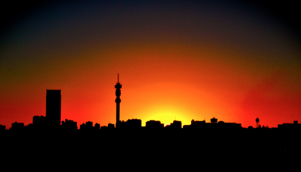 Johannesburg sunset