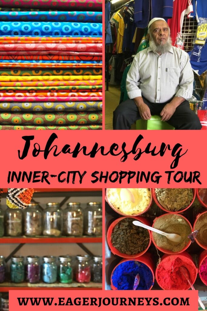 Johannesburg inner-city shopping tour