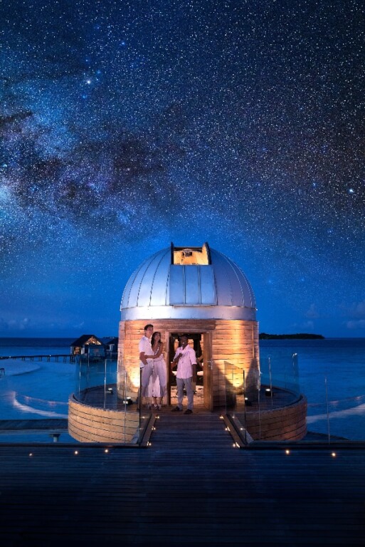 Stargazing in the Maldives